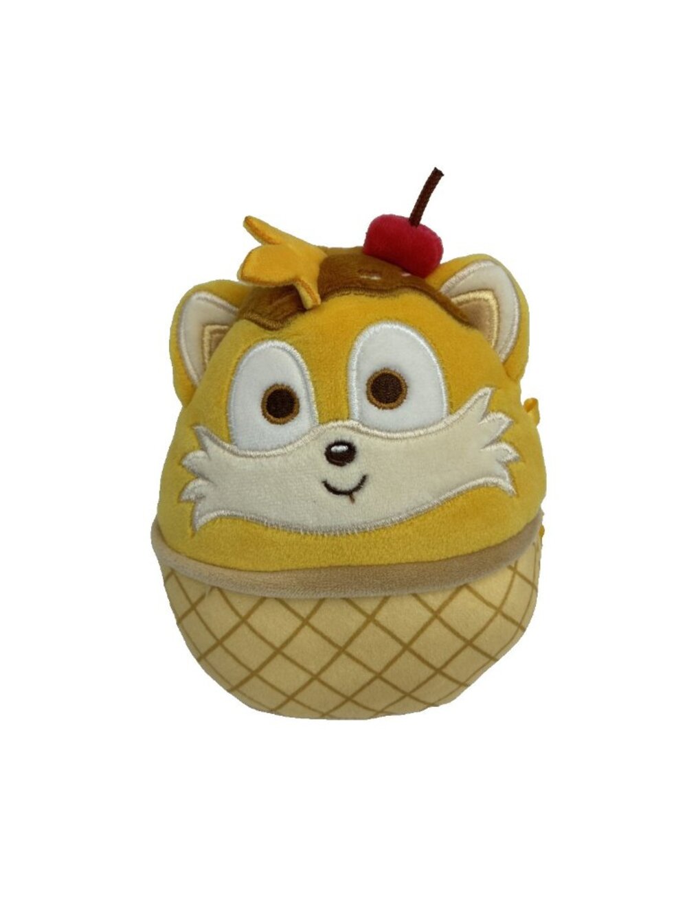Sonic Tails Ice Cream Sundae Plush Sega Stuffed Animal Cute Kawaii
